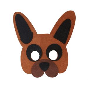 Maska filcowa Godan Piesek, 13x14cm